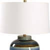 Judarn Blue Brown Table Lamp, by Uttermost, 17" width x 25.5" height x 17" depth thumbnail 6