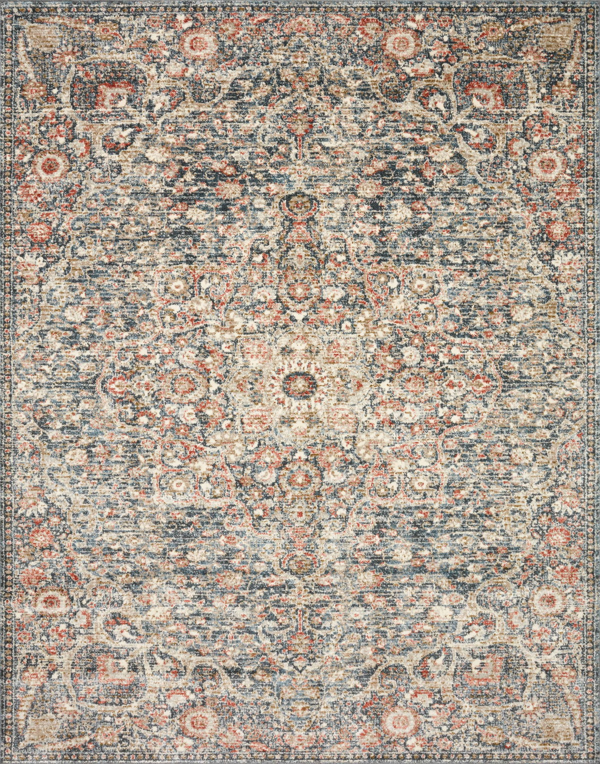 Loloi Saban Rug, 3'9" length x 3'9" width View 1