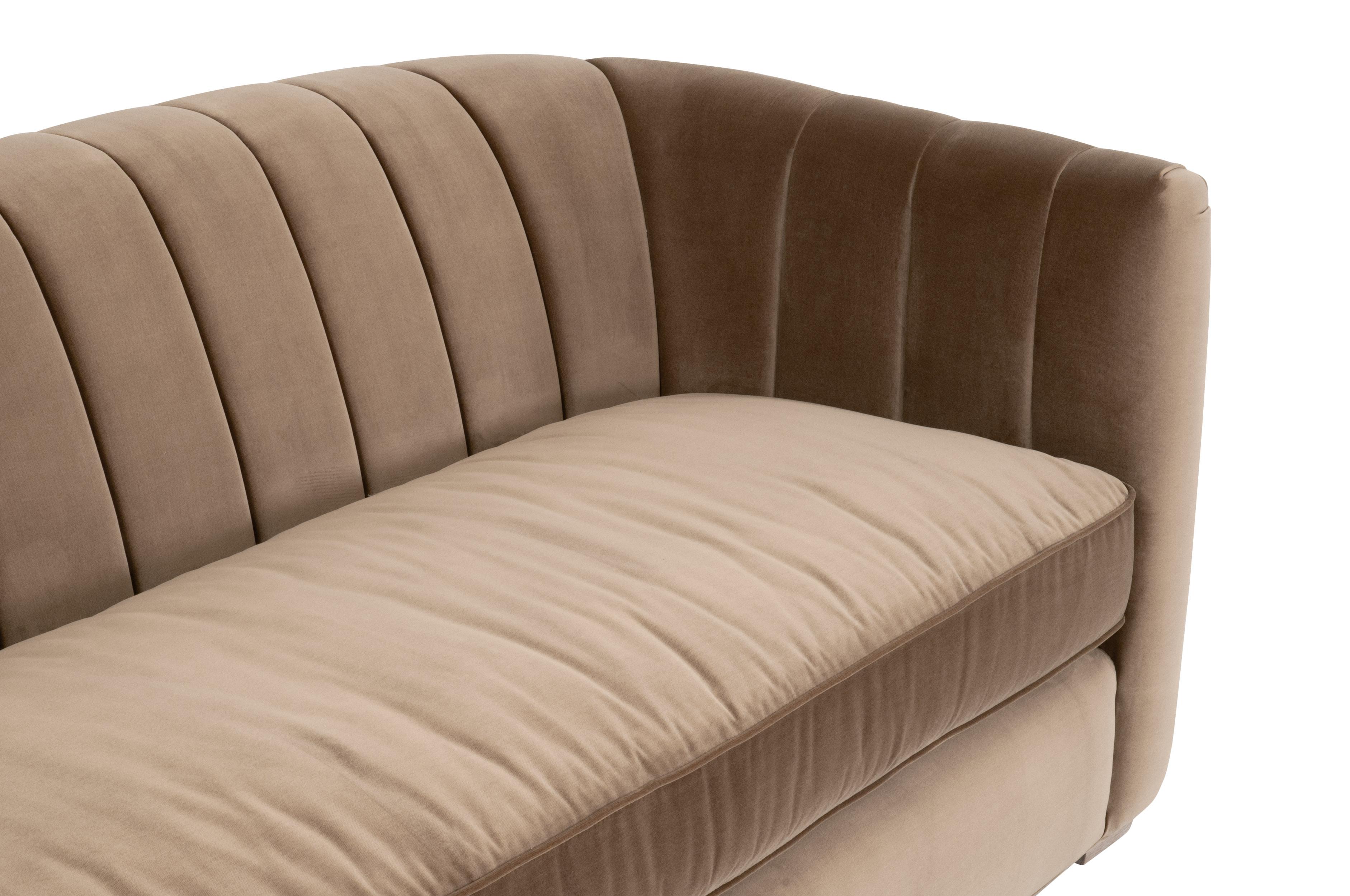 Bronx 87' Channel Back Sofa, Seating by Essentials for Living, 87" width x 31.5" height x 34.5" depth View 5