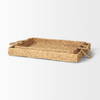 Hona Set of 2 Large Rectangular Nesting Water Hyacinth Trays, Decorative Tray by Mercana, 27.95" length x 18.11" width x 3.15" height thumbnail 5