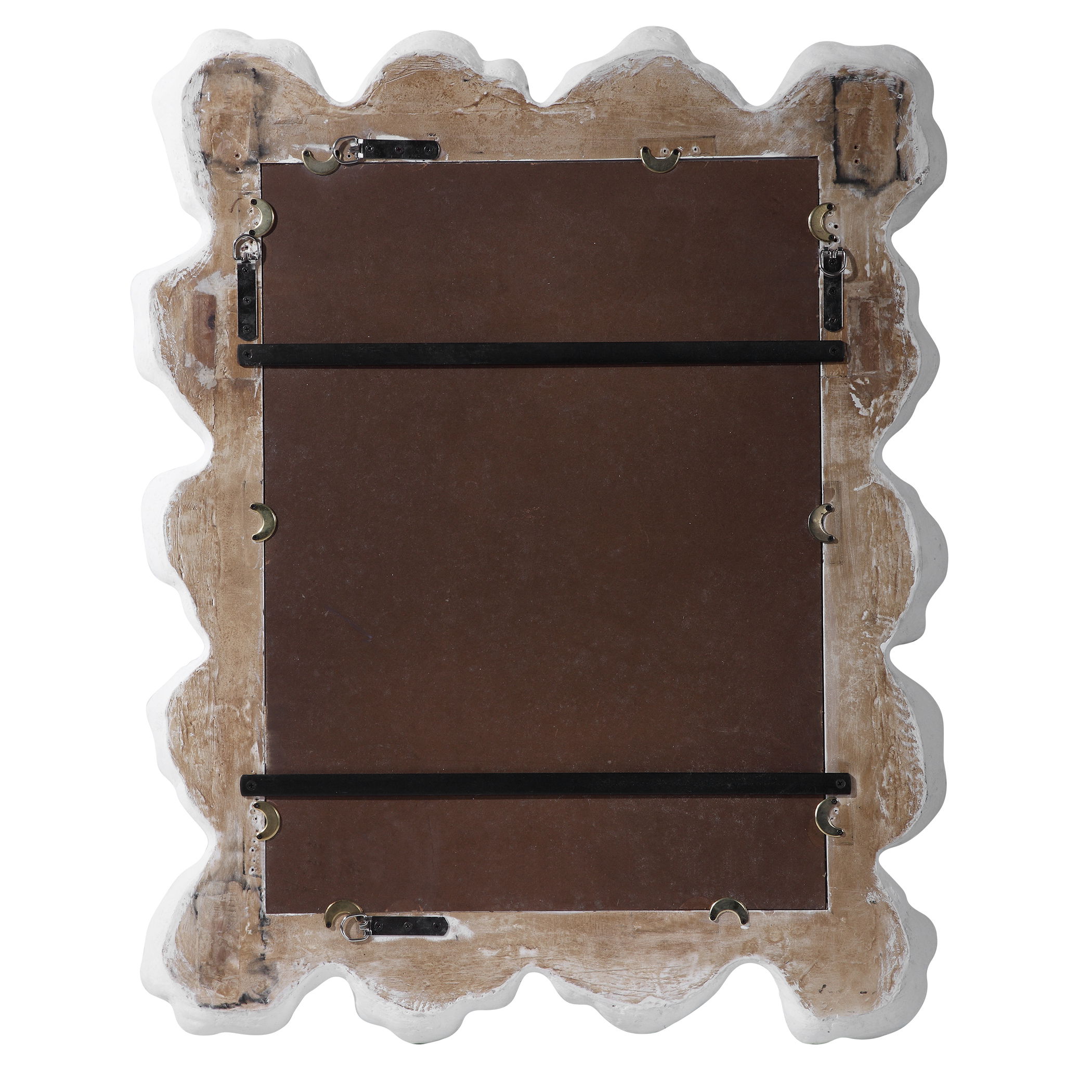 Sea Coral Coastal Mirror, by Uttermost, 27.12" width x 34.25" height x 2.5" depth View 12
