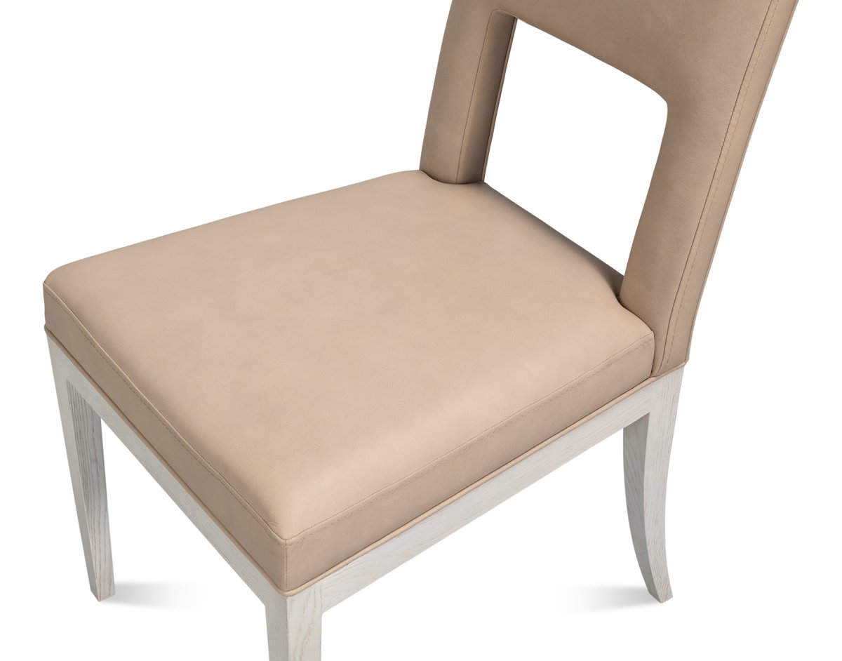 Solace Chair, by Sarreid, 2' length x 1'6" width x 3' height View 12