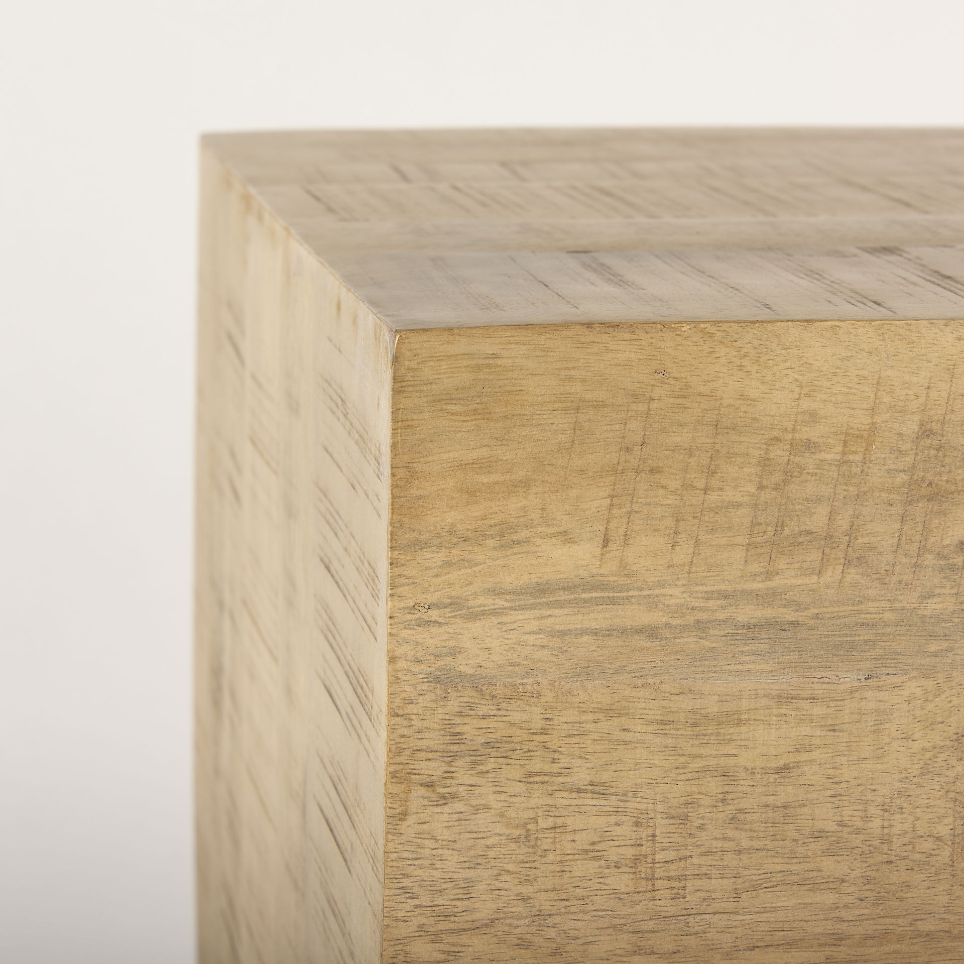 Hayden Light Brown Wood End/Side Table large image 