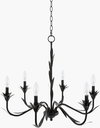Lustre Chandelier, by Surya, 30" length x 30" width x 24" height thumbnail
