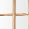 Taylin Light Brown Solid Wood Open Bookshelf thumbnail 8