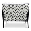Salma Outdoor Accent Chair White thumbnail 3