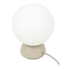 Ovi Table Lamp Soft Beige, by Moe's Home, 5.9" width x 7.9" height x 5.9" depth thumbnail 2