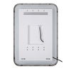 Crofton Lighted Black Large Mirror thumbnail 9