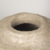 Rama Small Beige Paper Mache Floor Vase, by Mercana, 14" length x 14" width x 29" height thumbnail 6