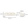 Rosello Modular Sofa White thumbnail 7