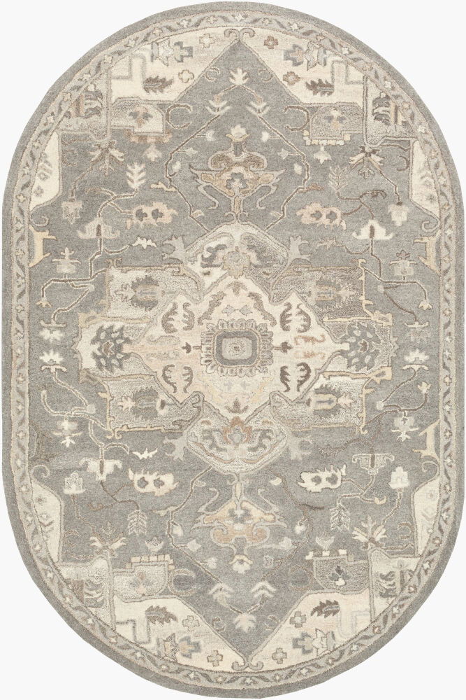 Caesar Handmade Rug, by Surya, 9' length x 6' width