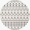 Moroccan Shag Machine Woven Rug, by Surya, 6'6.74" length x 6'6.74" width thumbnail