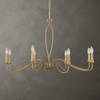 Corella 8 Light Chandelier, Pendant by Uttermost, 23" height x 40" diameter thumbnail 2