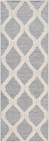 Nina Handmade Rug, by Surya, 8' length x 2'6" width thumbnail