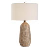 Napier Earthy Brown Table Lamp, by Uttermost, 17" width x 27.5" height x 17" depth thumbnail 1