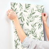 Olive Branch Olive Grove Wallpaper, by York Wall, 33' length x 1'8.5" width x 0.02" depth thumbnail 4
