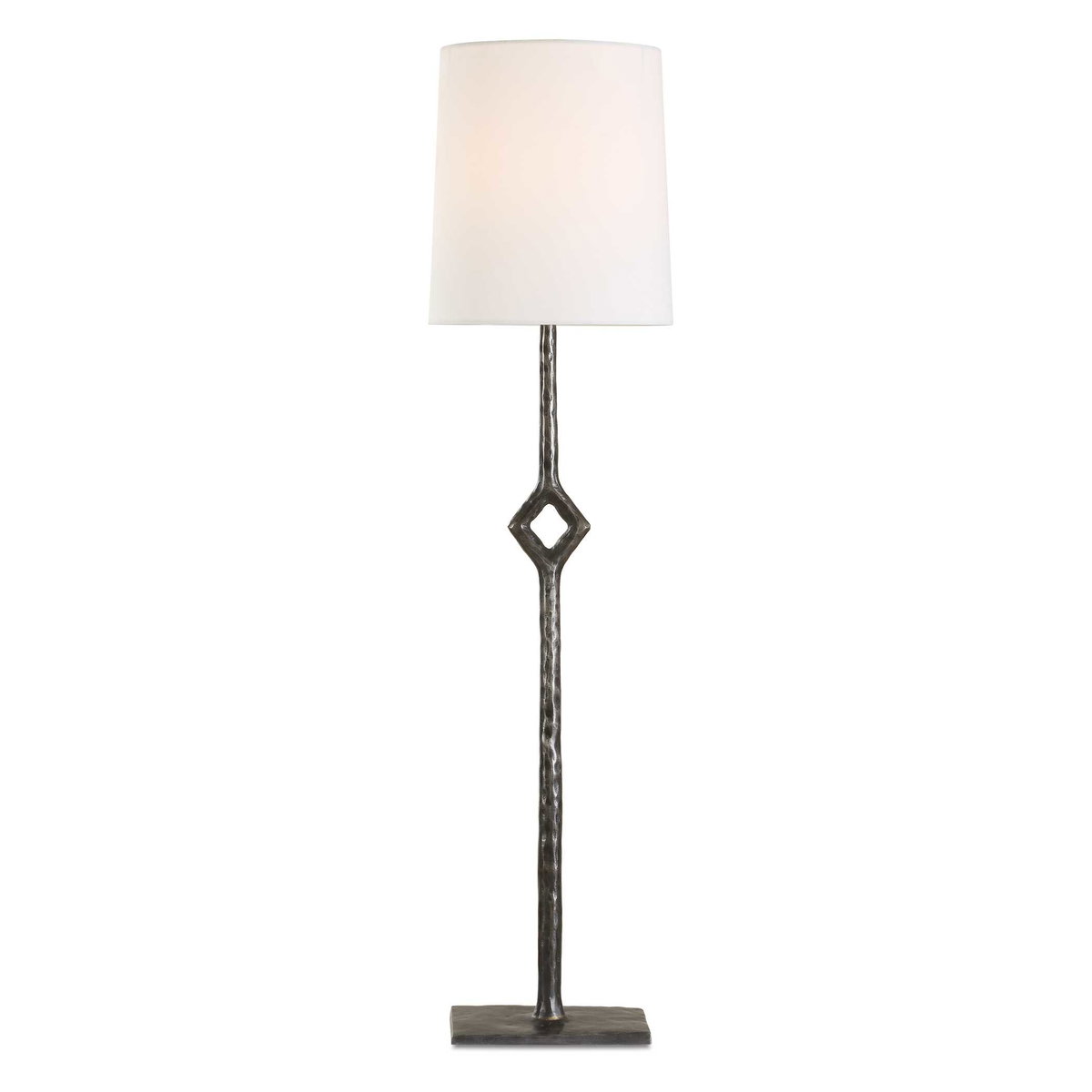Puncture Cordless Iron Buffet Lamp, by Uttermost, 9" width x 36.25" height x 9" depth View 1