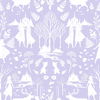 Disney Frozen 2 Nordic Purple Glitter Wallpaper thumbnail 0