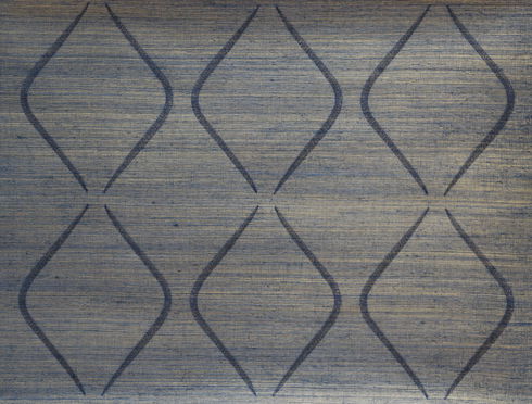 Marquise Indigo Wallpaper
