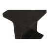 Tullia Accent Table Black, Side & End Table by Moe's Home, 15" width x 18" height x 12" depth thumbnail 5