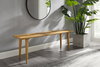 Azara Bench, Caramelized, Benche by Greenington, 55" length x 14" width x 17.5" height thumbnail 3