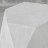 Volker White Geometric Accent Table, Side & End Table by Uttermost, 18" width x 18" height x 15.6" depth thumbnail 7