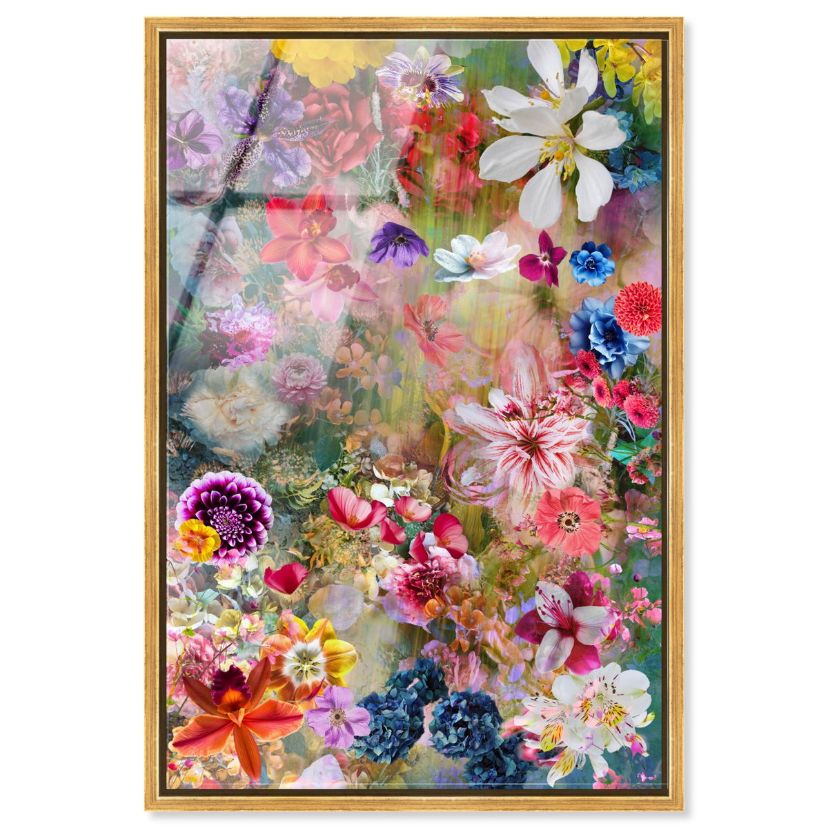 Azlan Bloom Floral (No Embellishment), Art by Oliver Gal,  15x10 View 1