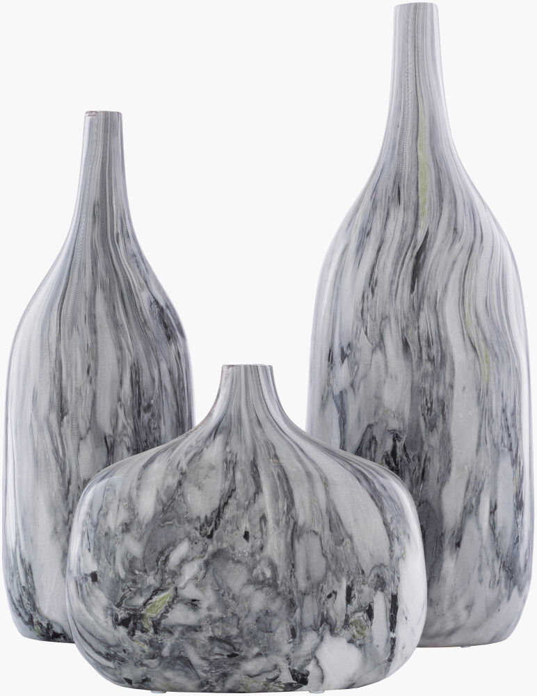 Marble Vase, by Surya, 5" width x 15" height