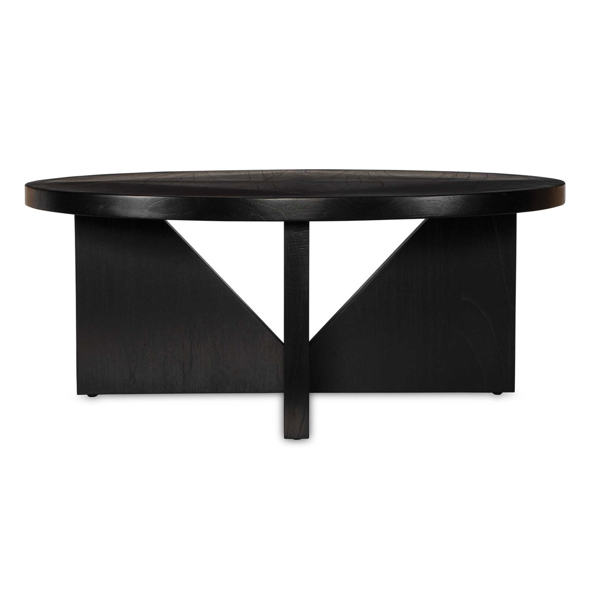 Nadette Espresso Coffee Table, by Uttermost, 40" width x 16.5" height x 40" depth View 1