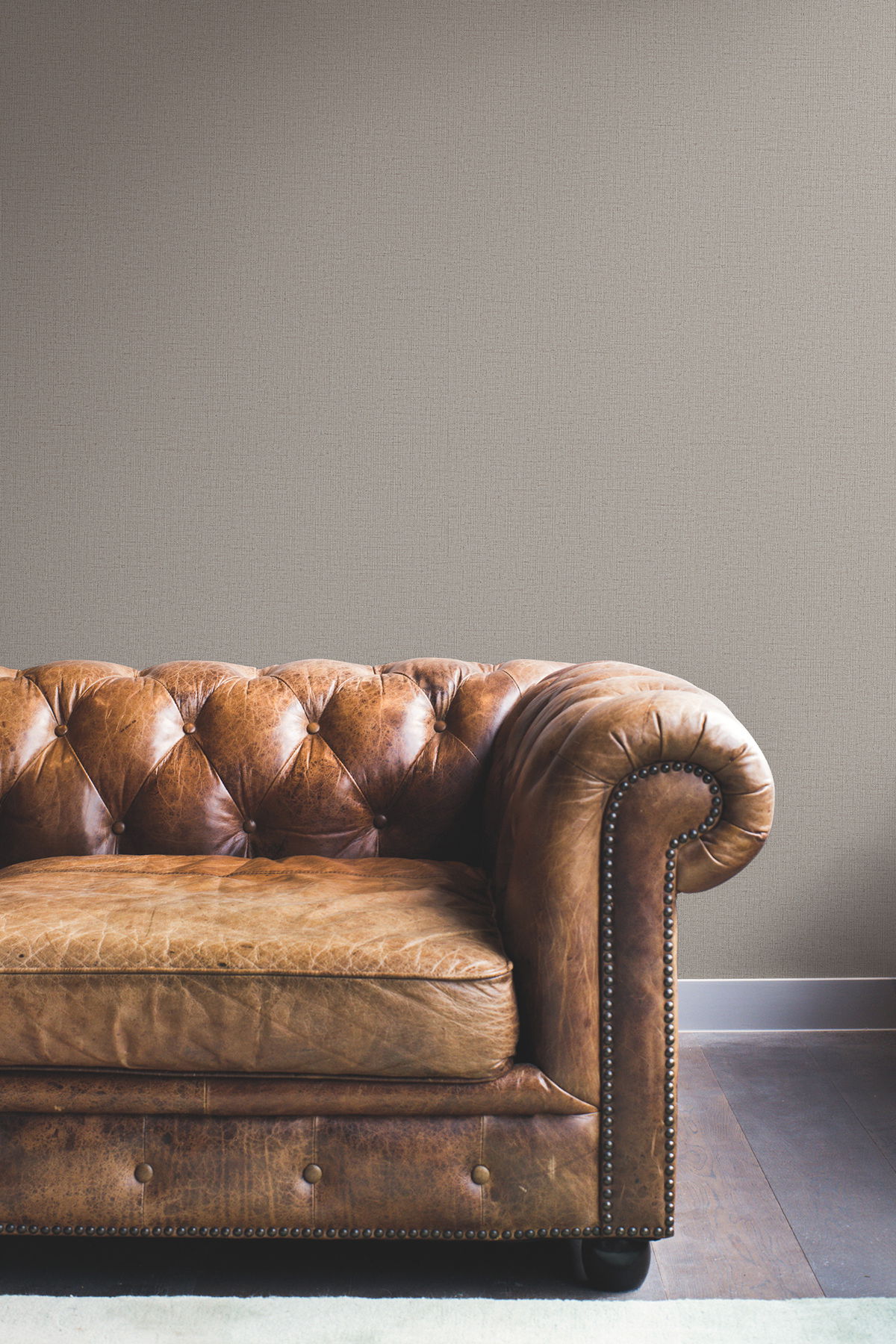 Rugged Linen Sequoia Wallpaper large image 