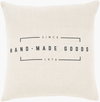 Circa Accent Pillow, Decorative Pillow by Surya, 18" length x 18" width thumbnail