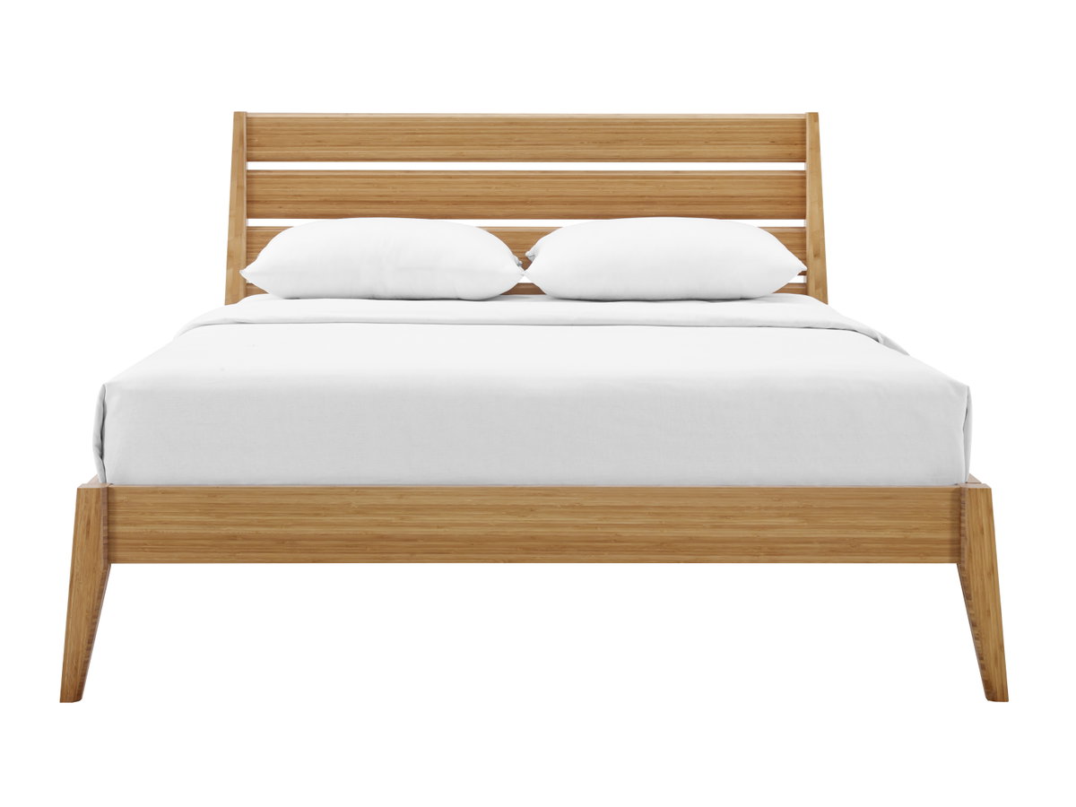Sienna Eastern King Platform Bed, Caramelized, by Greenington, 85.5" length x 82" width x 40" height View 2