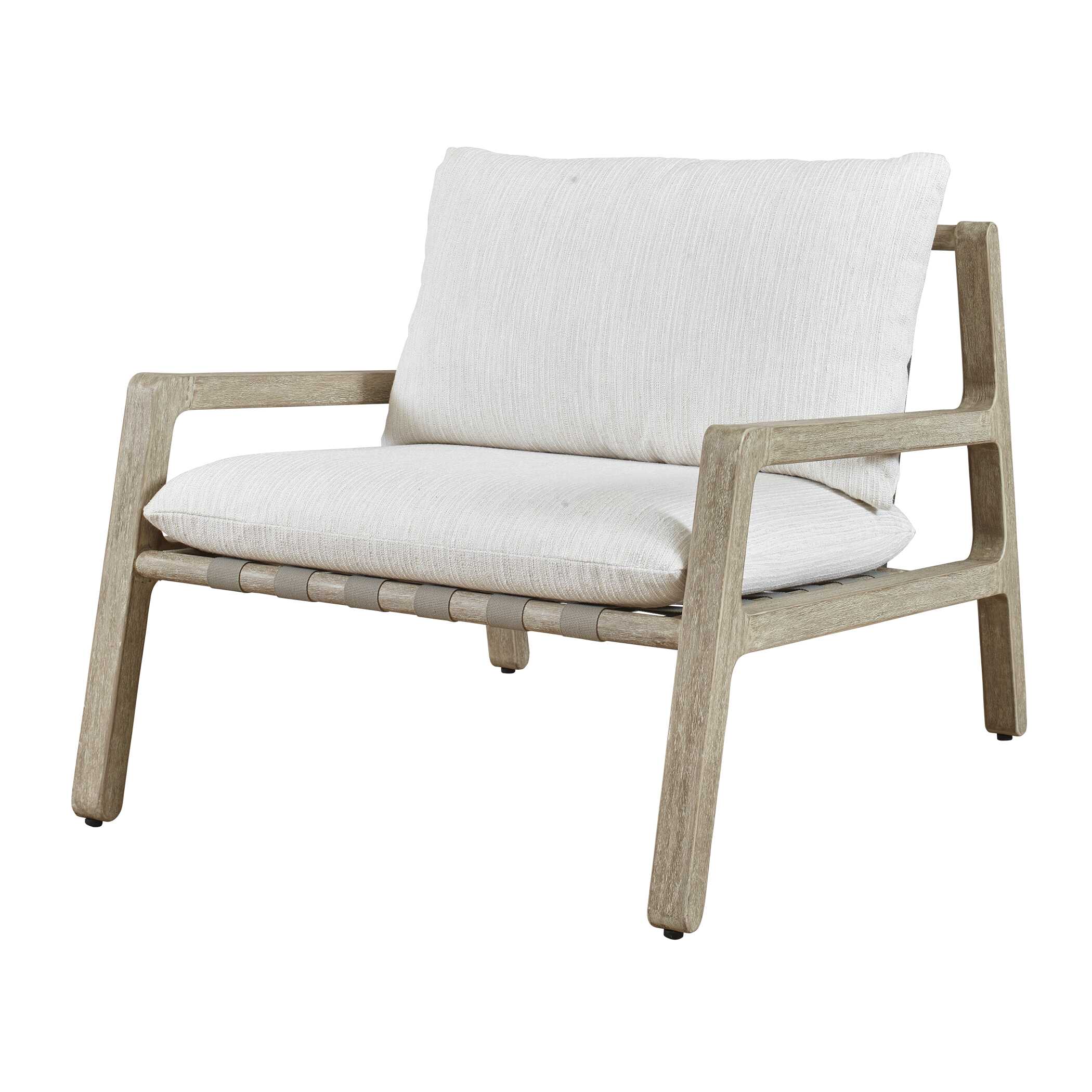 Strapped Outdoor Lounge Chair, Furniture by Uttermost, 34" width x 28.5" height x 40" depth View 7