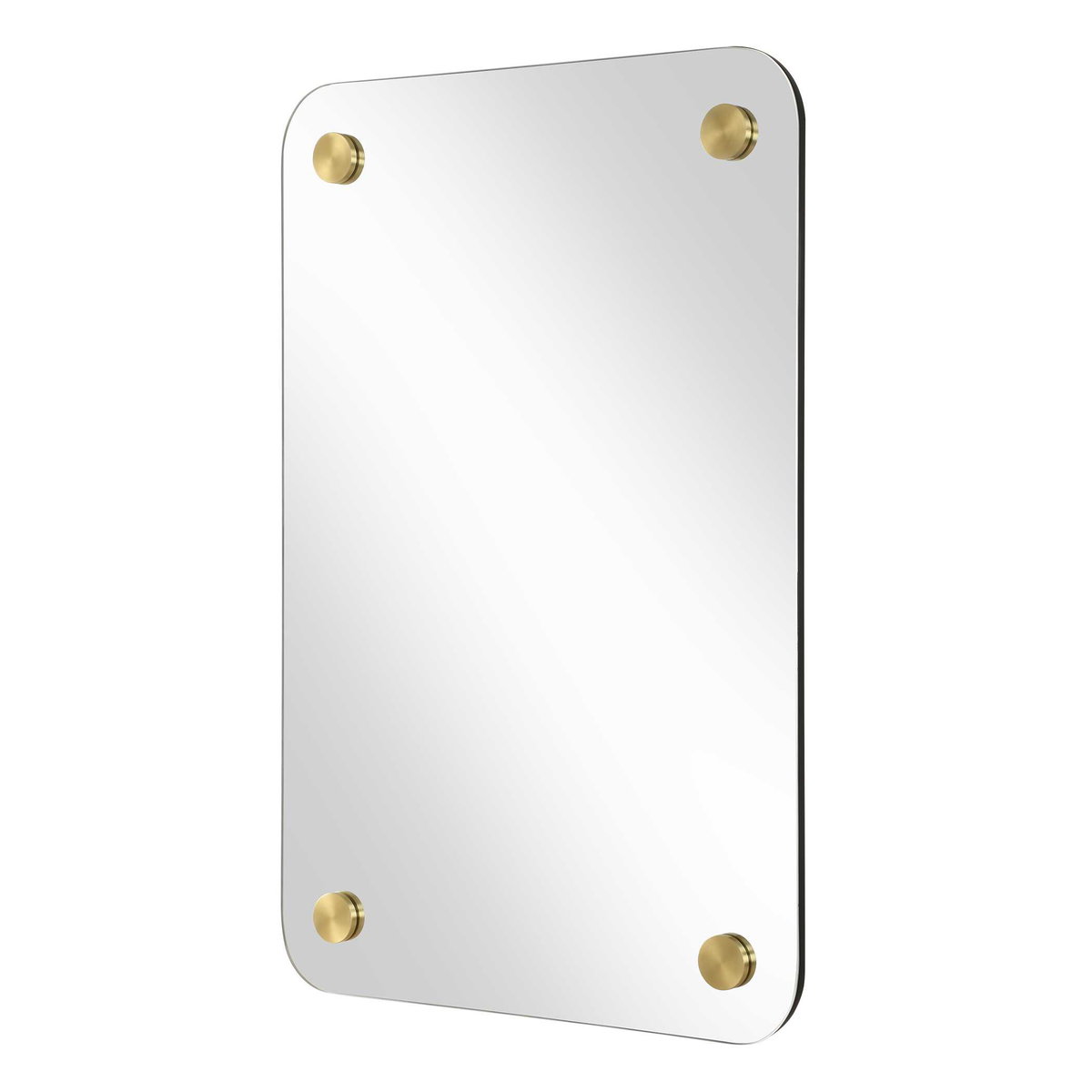 Hamrick Frameless Mirror, by Uttermost, 2' width x 3' height x 1" depth View 5