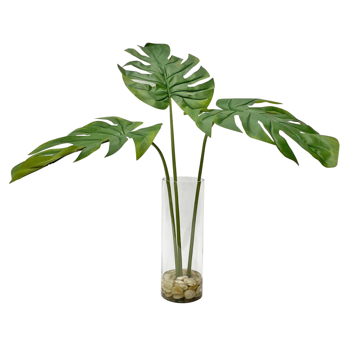 Ibero Split Leaf Palm, Artificial Plants & Flower by Uttermost, 30" width x 30" height x 30" depth View 1