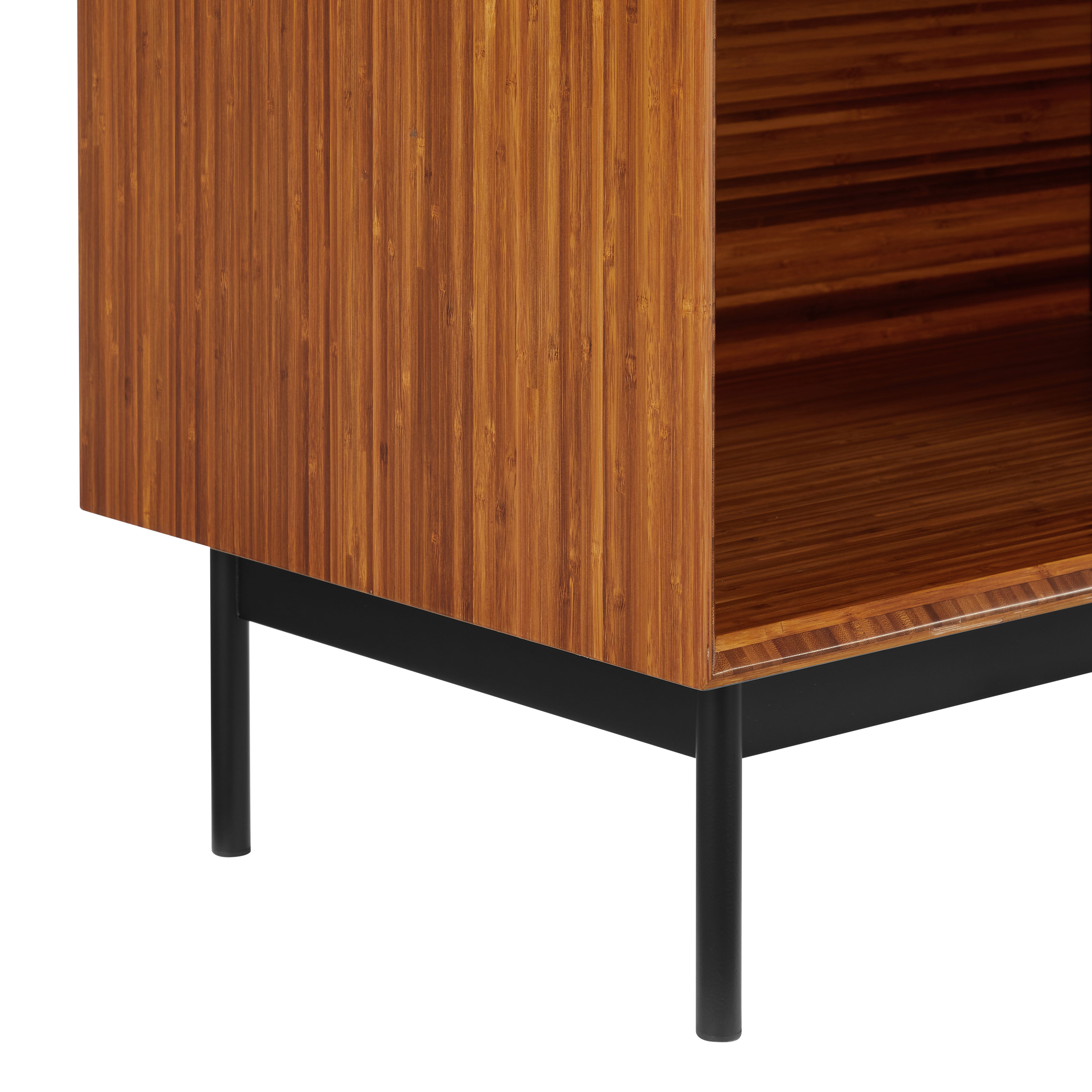 Taylor 28' 1 Drawer Nightstand, Amber large image 