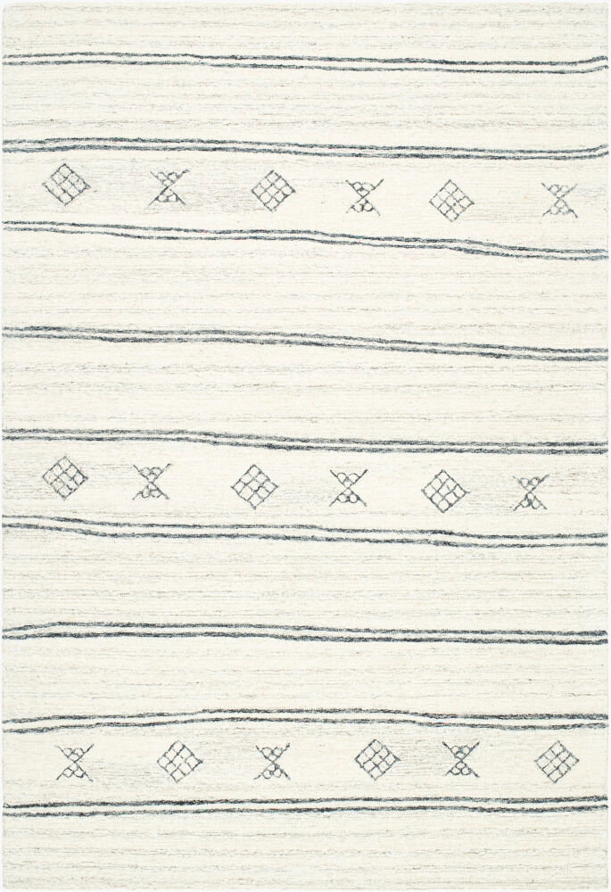 Granada Handmade Rug, by Surya, 1'6" length x 1'6" width