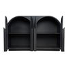 Salone Cabinet Black, Cabinets & Sideboard by Moe's Home, 53" width x 34" height x 18" depth thumbnail 2