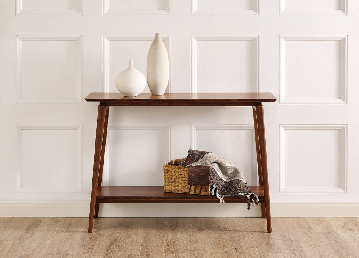 Antares Console Table, Exotic, by Greenington, 14" length x 46" width x 32" height View 2