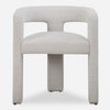 Perspective Fabric Dining Chair, by Uttermost, 24.75" width x 28" height x 20.5" depth thumbnail 1