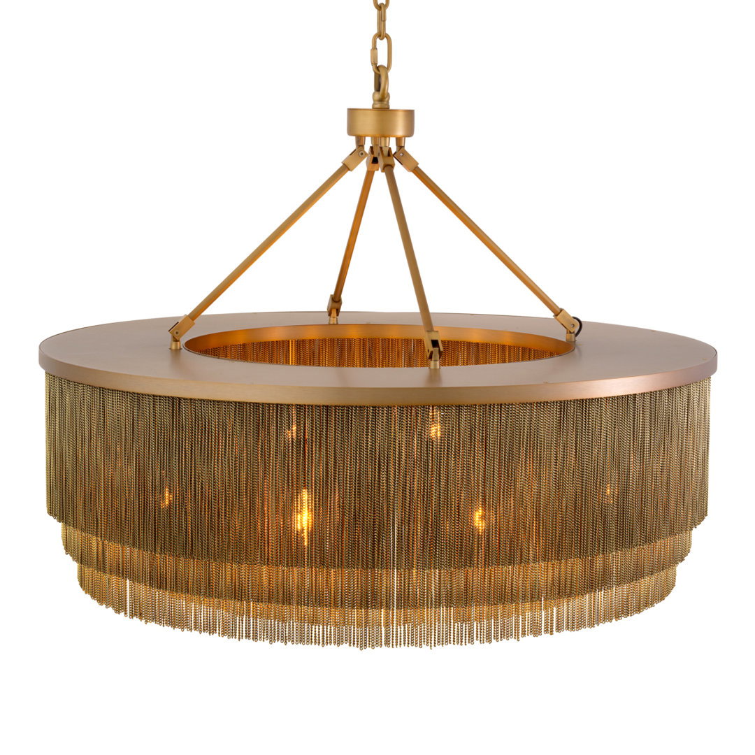 Tissot 10 - Light Chandelier, by Eichholtz USA, 35" width x 24" height x 35" depth View 5