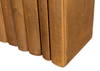Shagreen Books  Set Of 12  Tawny Brown, by Sarreid, 1" length x 5" height thumbnail 8