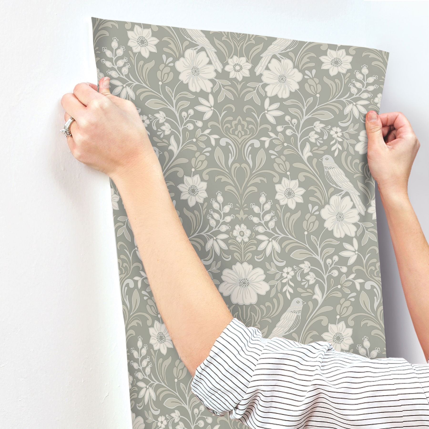 Colette Grey Wallpaper large image 
