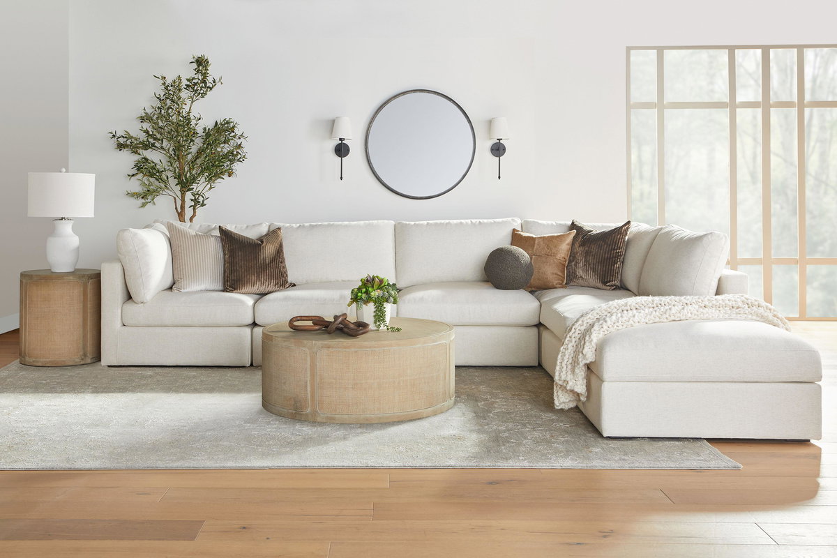 Cane Coffee Table, by Essentials for Living, 40.25" width x 16" height x 40.25" depth View 10