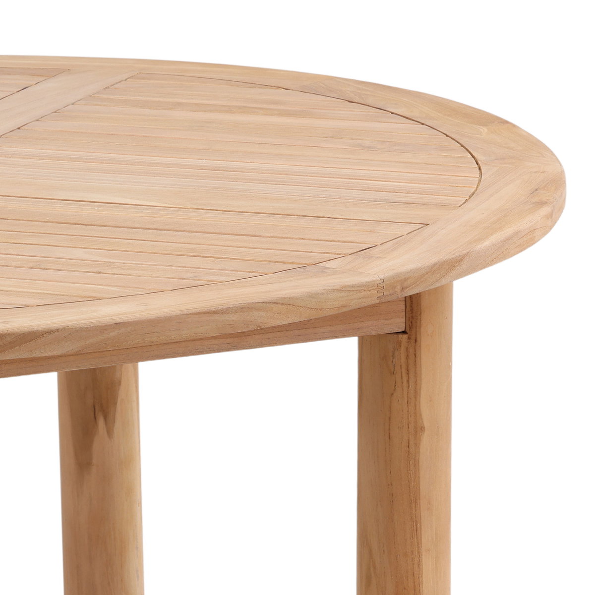 Primrose Outdoor Dining Table 59', by Dovetail, 58.89" width x 30" height x 58.89" diameter x 58.89" depth View 5