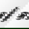 Kora Short Dark Metallic Double Ear Vase thumbnail 8