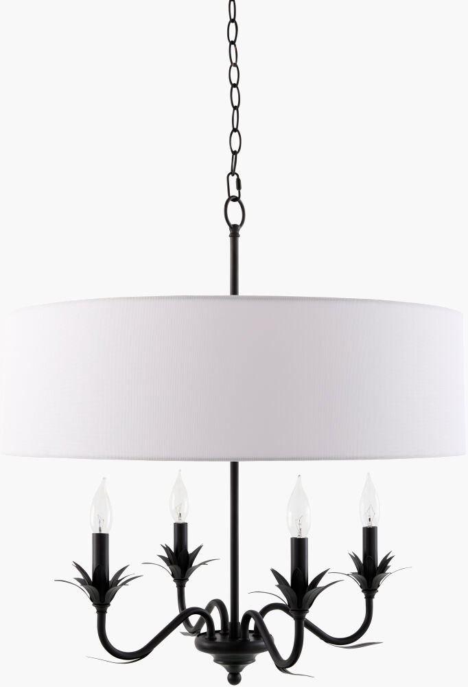 Lustre Chandelier, by Surya, 25" length x 25" width x 27" height