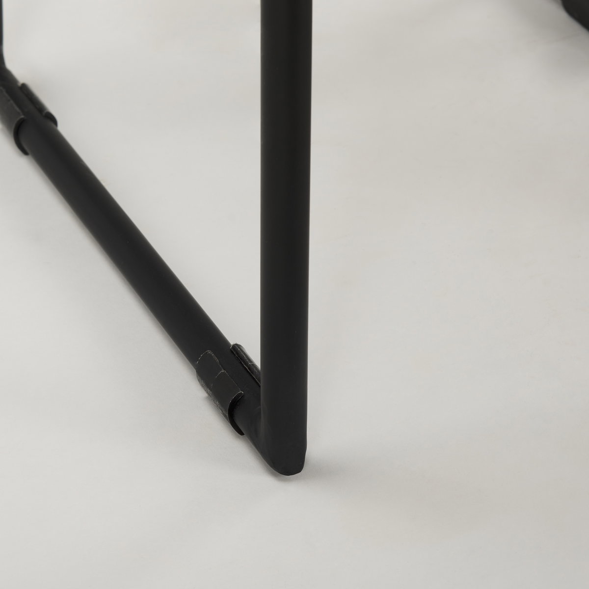 Givens Backless 32in Seat Bar Stool | Natural Wood with Black Metal, Counter & Bar Stool by Mercana, 14.1" length x 15.8" width x 32" height View 11
