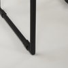 Givens Backless 32in Seat Bar Stool | Natural Wood with Black Metal, Counter & Bar Stool by Mercana, 14.1" length x 15.8" width x 32" height thumbnail 11