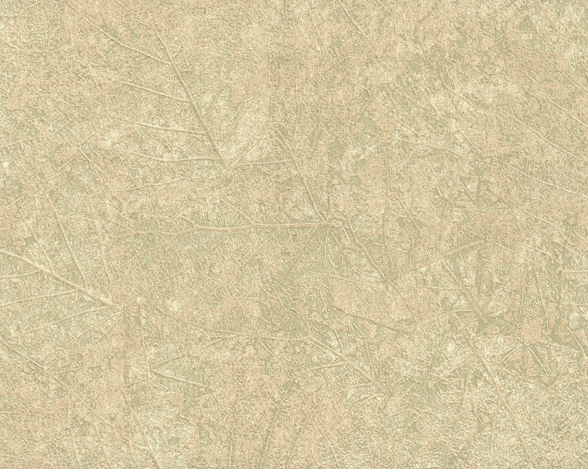 Tossed Leaves Beige Wallpaper, by York Wall, 33' length x 1'9" width x 0.02" depth